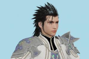 FFVII Zack Final-Fantasy, ffvii, final, fantasy, man, male, people, xna, characters, animated